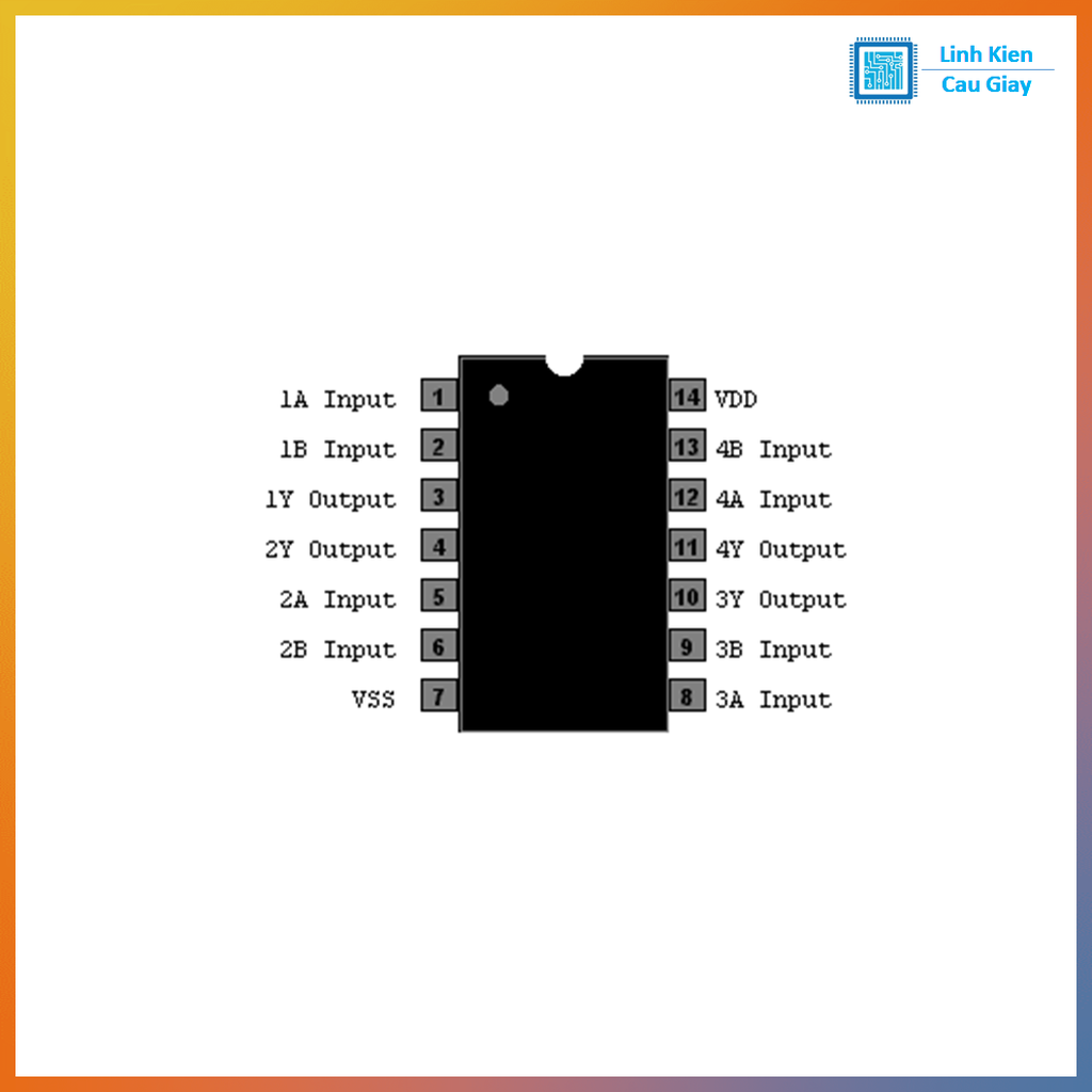 Linh kiện IC CD4081