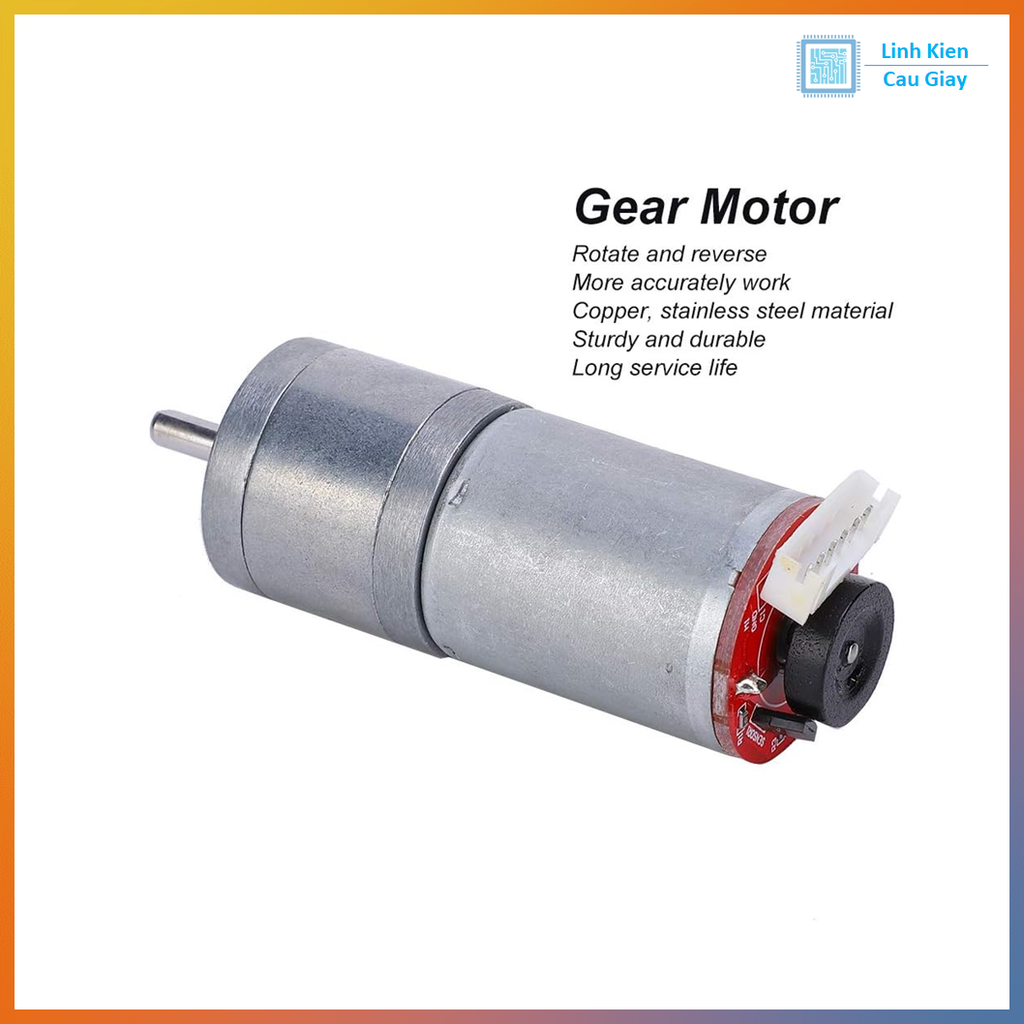 Động Cơ DC Servo Giảm Tốc GA25 12VDC