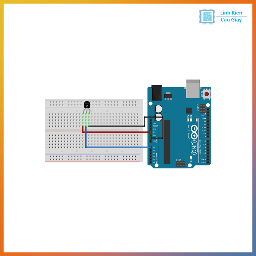 Cảm Biến Nhiệt Độ LM35