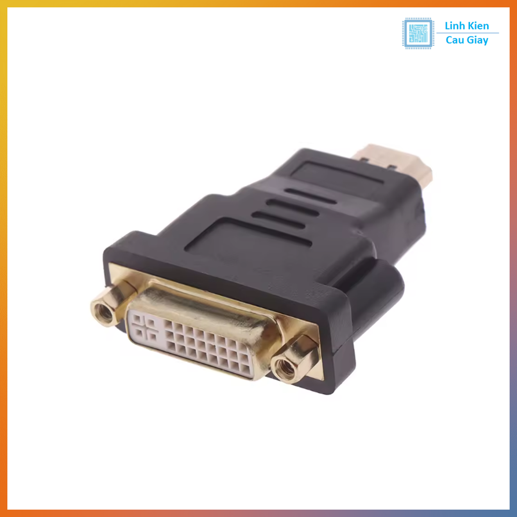 Đầu chuyển HDMI đực sang DVI cái