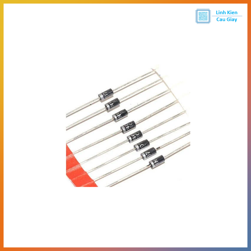 Diode chỉnh lưu 1N4007 1A 1000V (SL 10c)