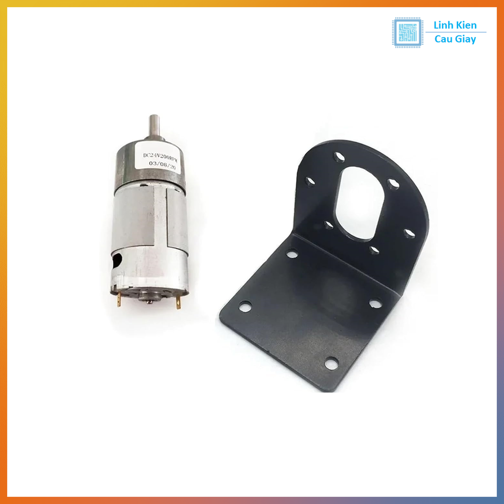 Động Cơ Giảm Tốc DC JGB37-545 12VDC