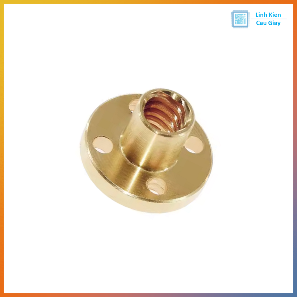 Đai Ốc Vít Me T12 Bước 8/2