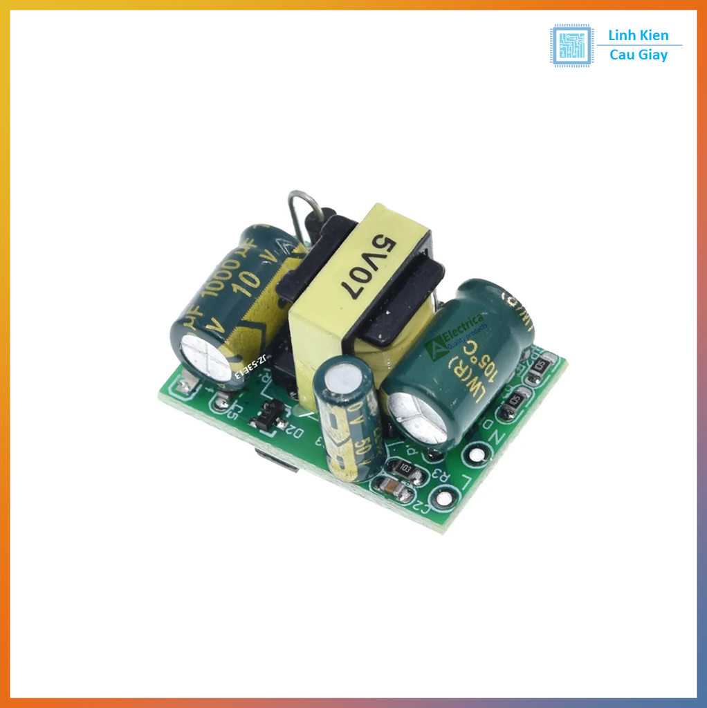 Module nguồn 220v AC to 5v DC 700mA (3,5w) mini