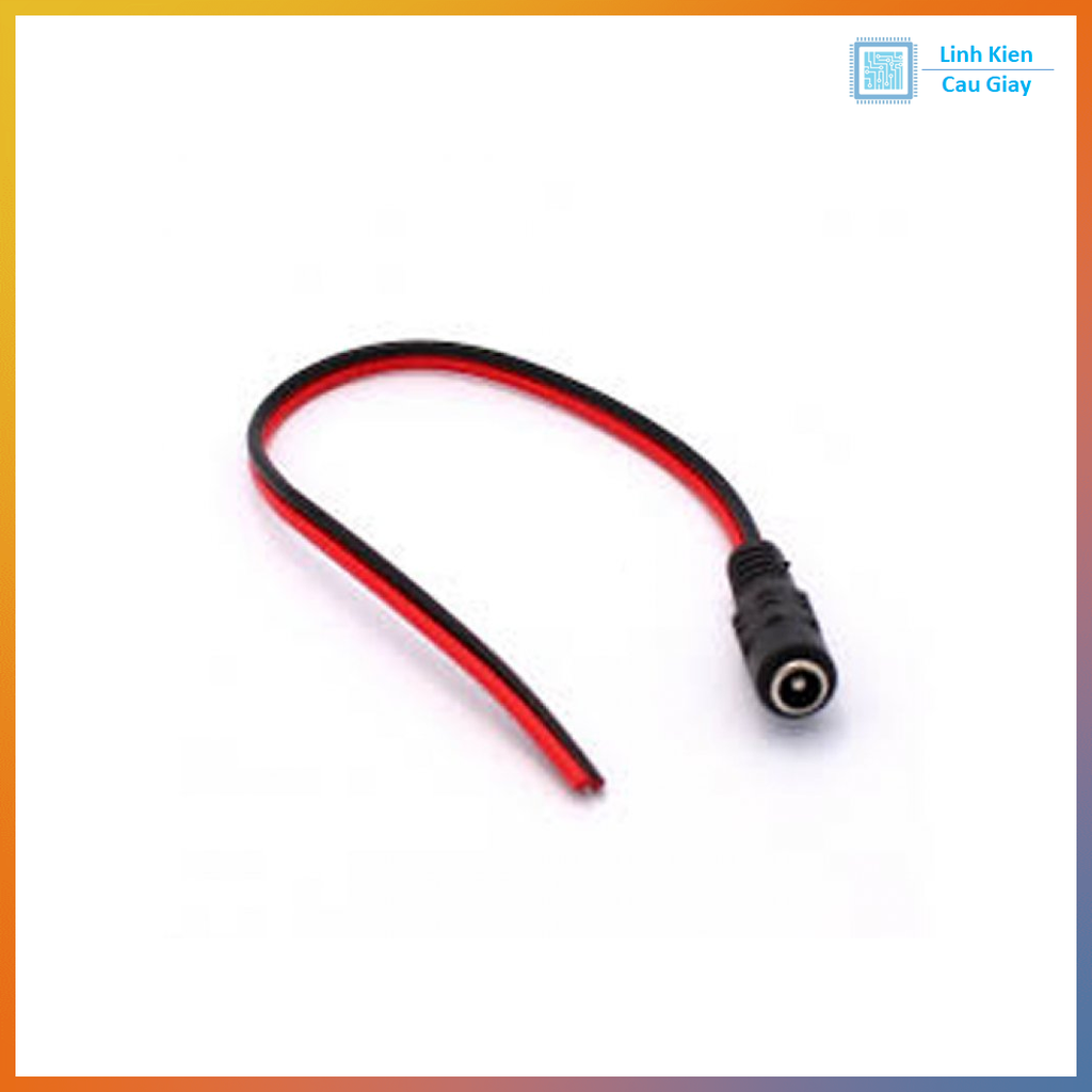 Jack DC ra dây 5.5x2.1