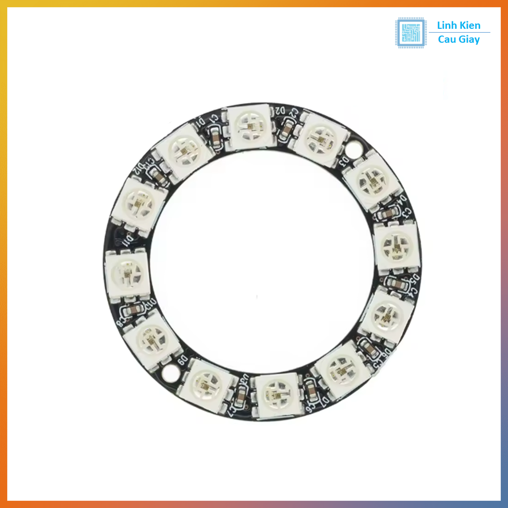 Module 12 Led RGB WS2812 (Tròn)
