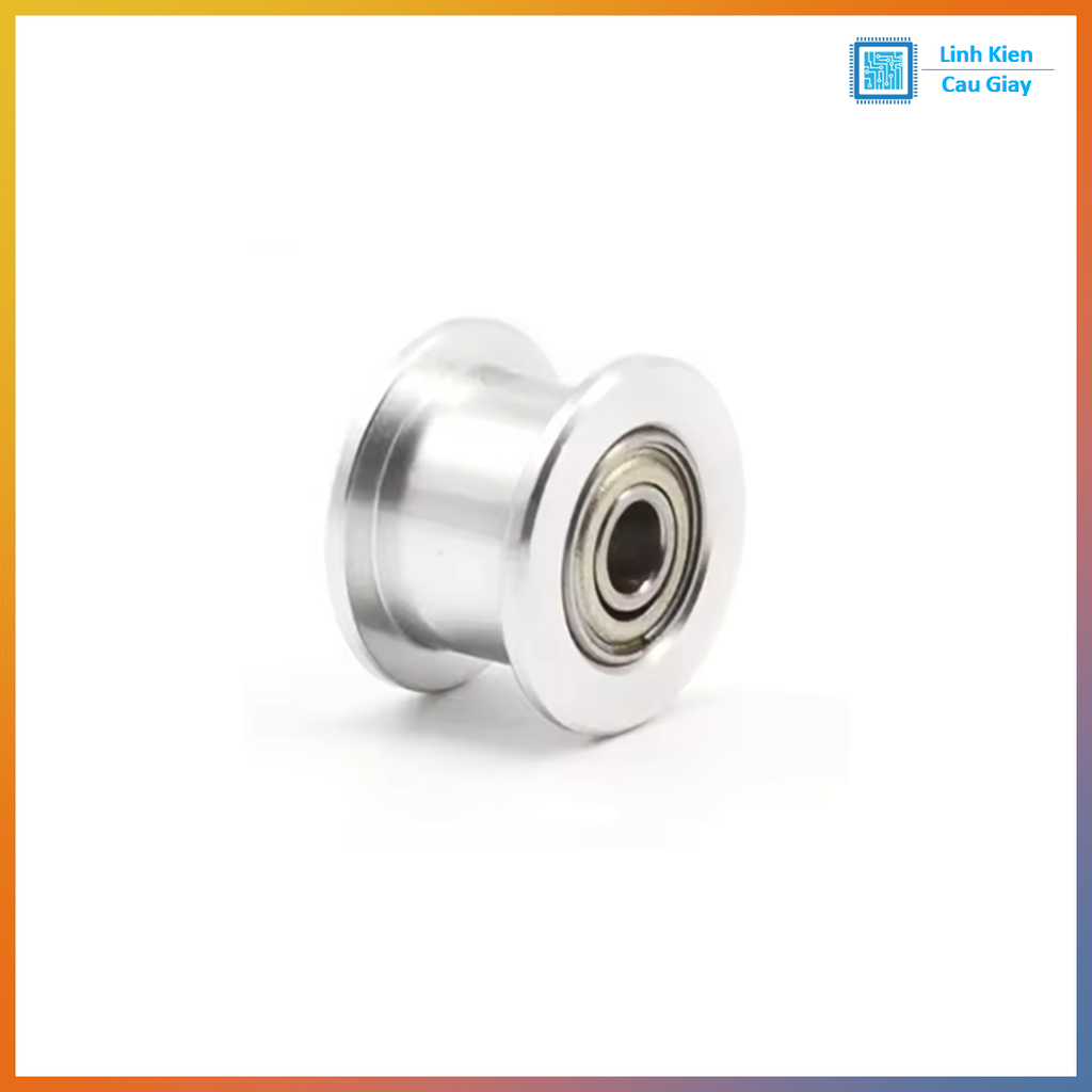 Puly căng đai GT2 loại trơn (Phi 20 răng) Rộng 6mm