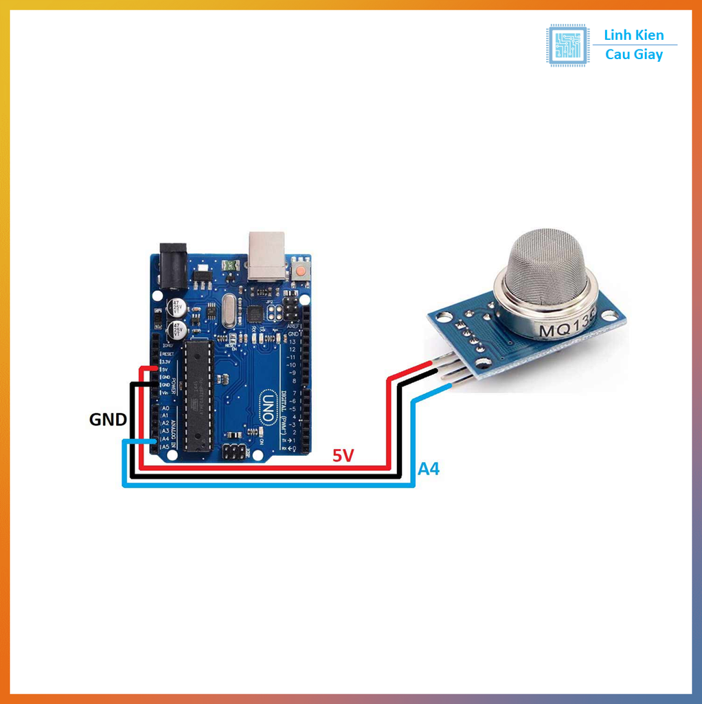 Module cảm biến khí độc MQ-135 (H10)