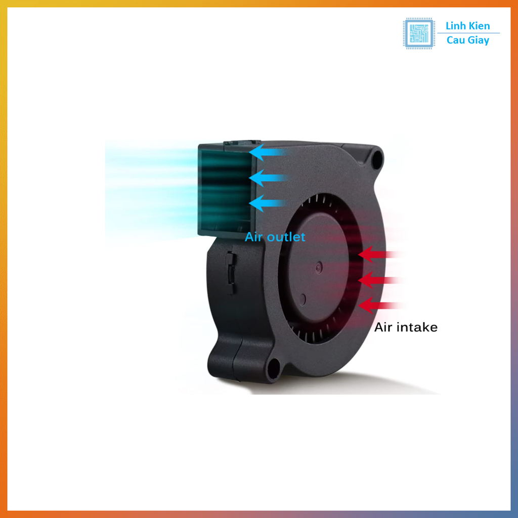 Quạt hút con sò 5015