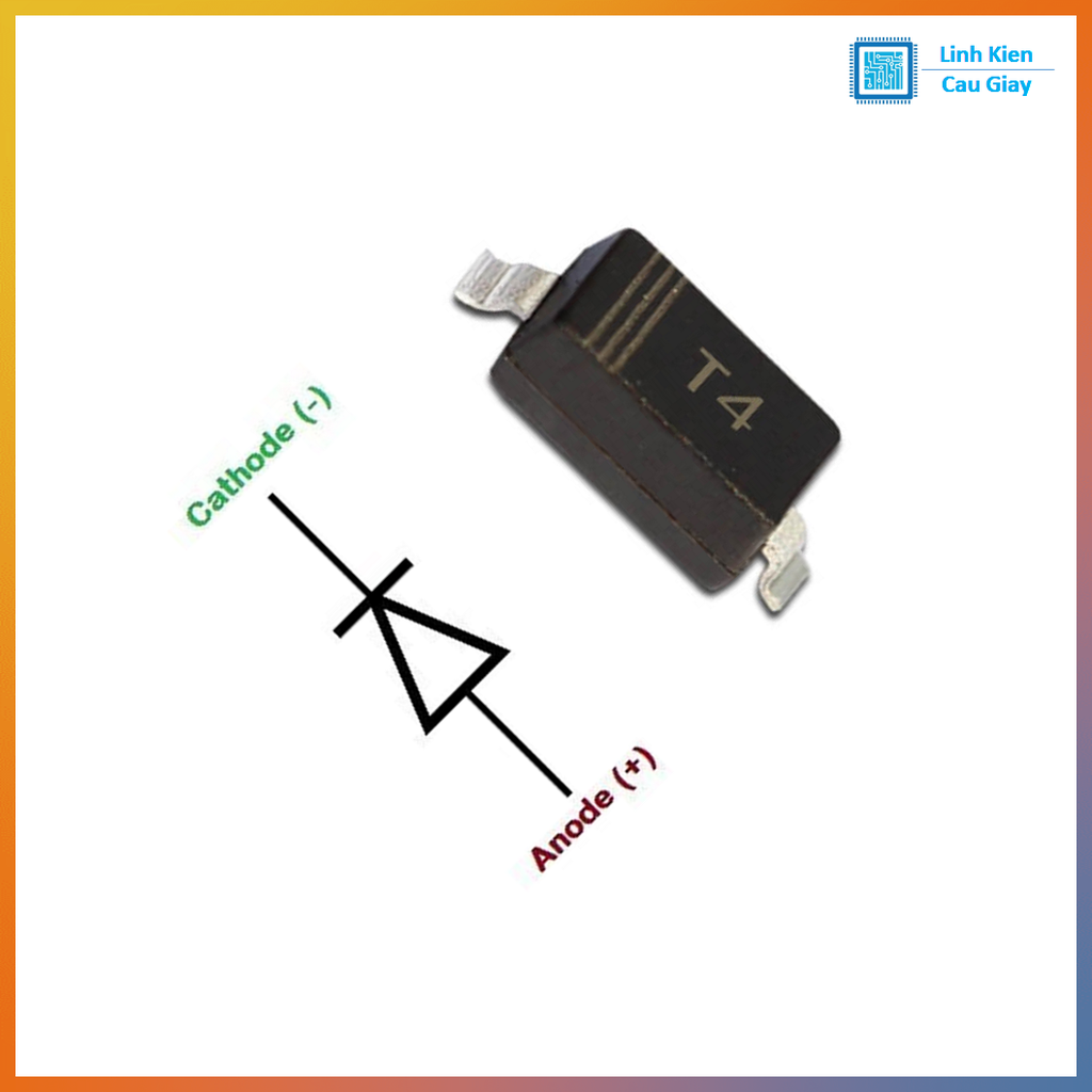 Linh kiện Diode 1N4148 (SL:10c)
