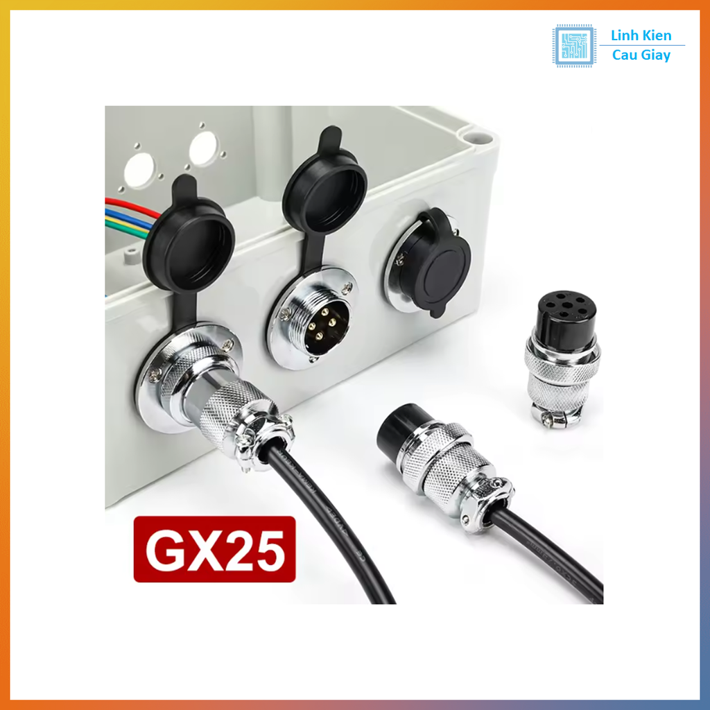Bộ Jack đực cái GX25