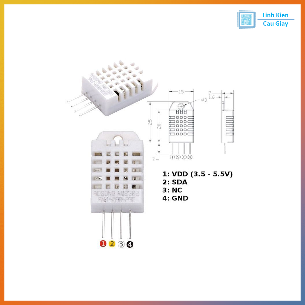 Cảm biến DHT22
