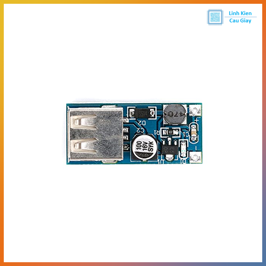 MODULE TĂNG ÁP 0.9–5V LÊN 5V (BOOST USB 600mA)