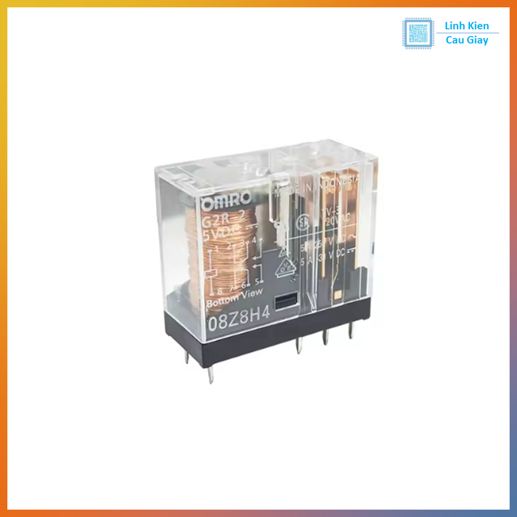 Relay Omron G2R-2 12VDC / 24VDC