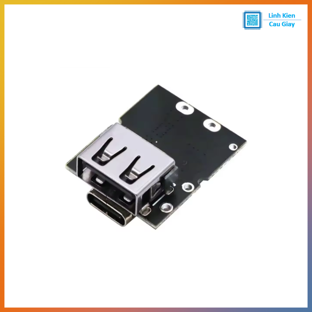 Mạch Sạc Pin Dự Phòng cổng Type-C 5v2A