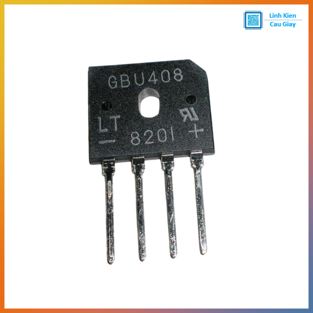 Linh kiện Diode Cầu GBU408 (4A 800V)