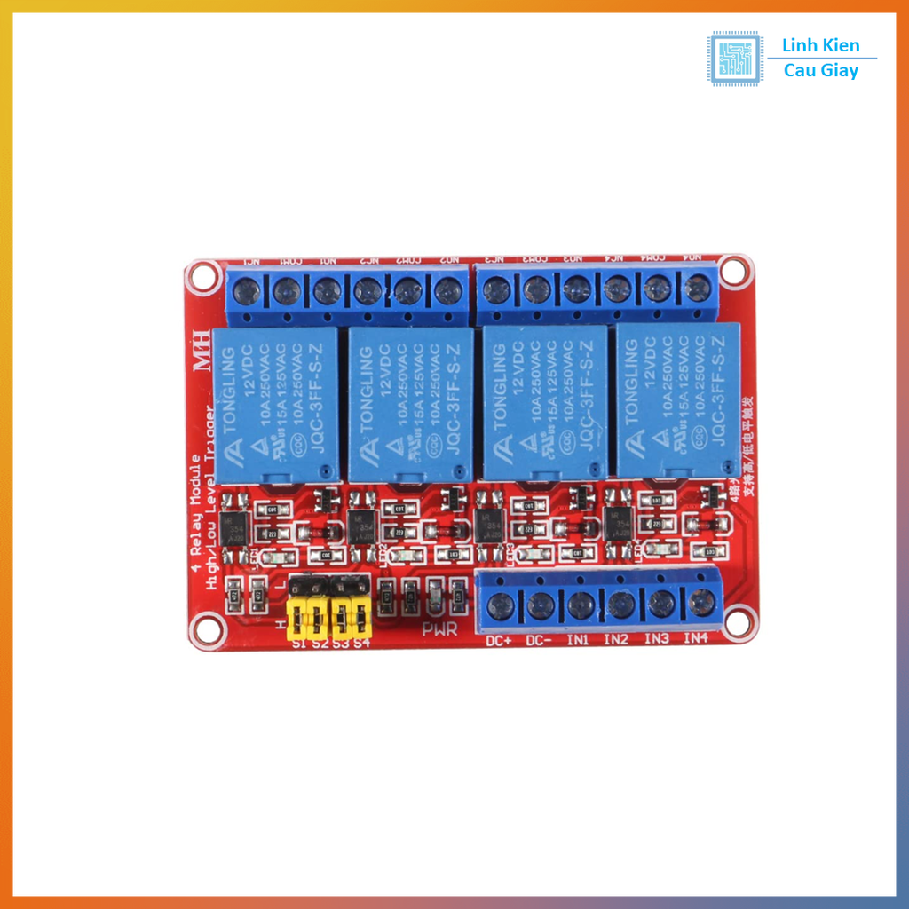 Module 1/2/4/8 Relay 12V Có Opto Cách Ly