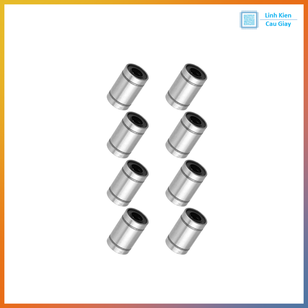 Bạc trượt ngắn LM6UU, LM8UU, LM10UU, LM12UU, LM16UU, LM20UU