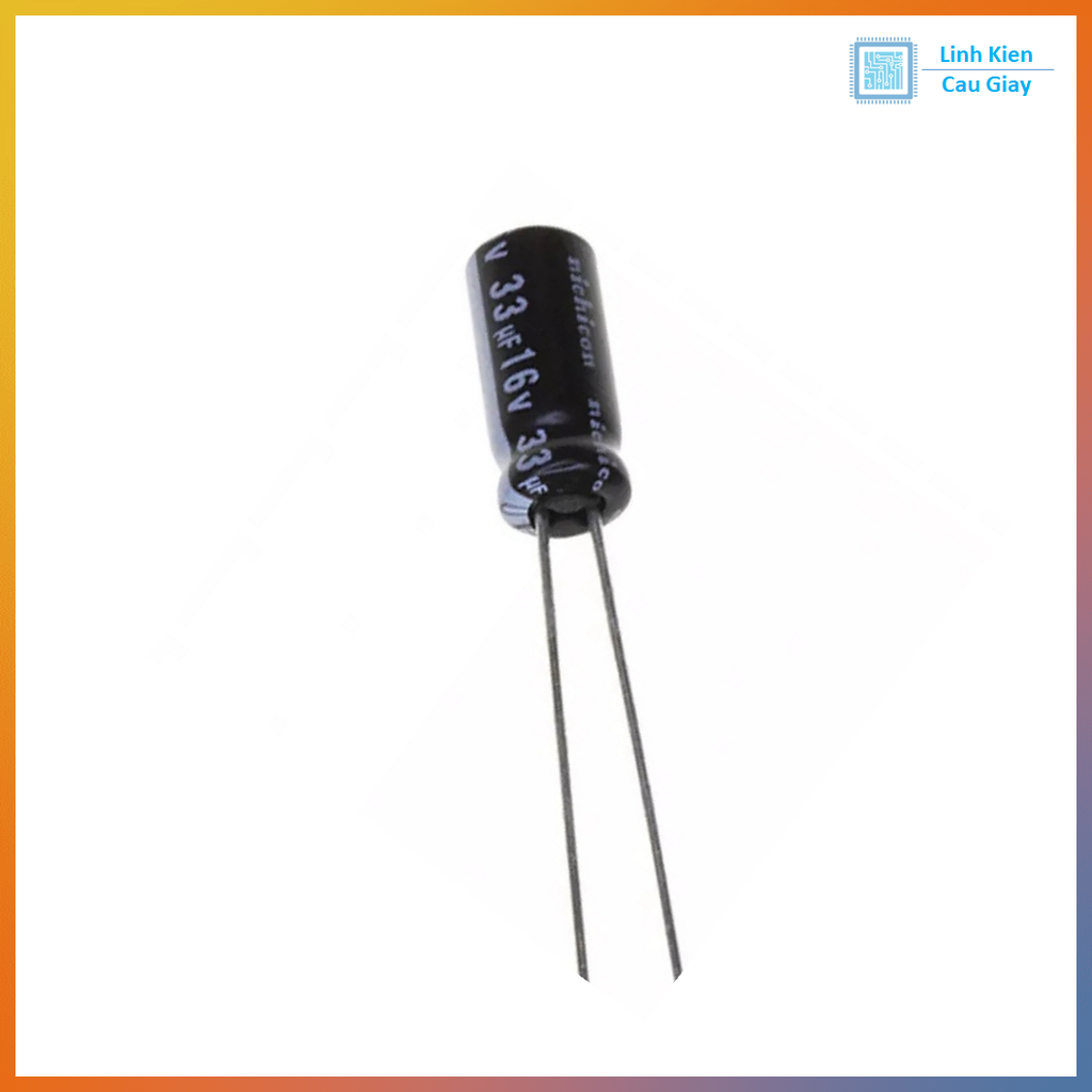 Linh kiện Tụ điện hóa 33UF (SL 10c)