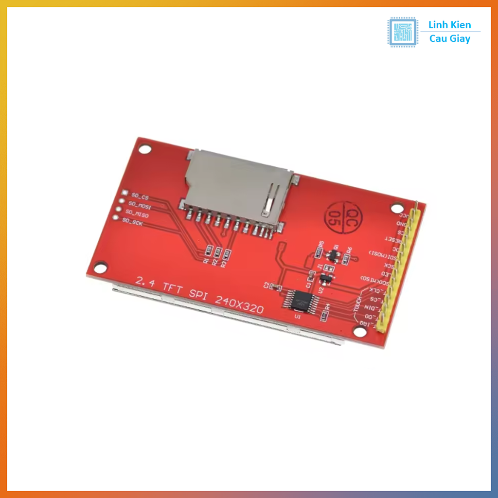 Màn hình LCD TFT 2.4 Inch Giao tiếp SPI ST7789