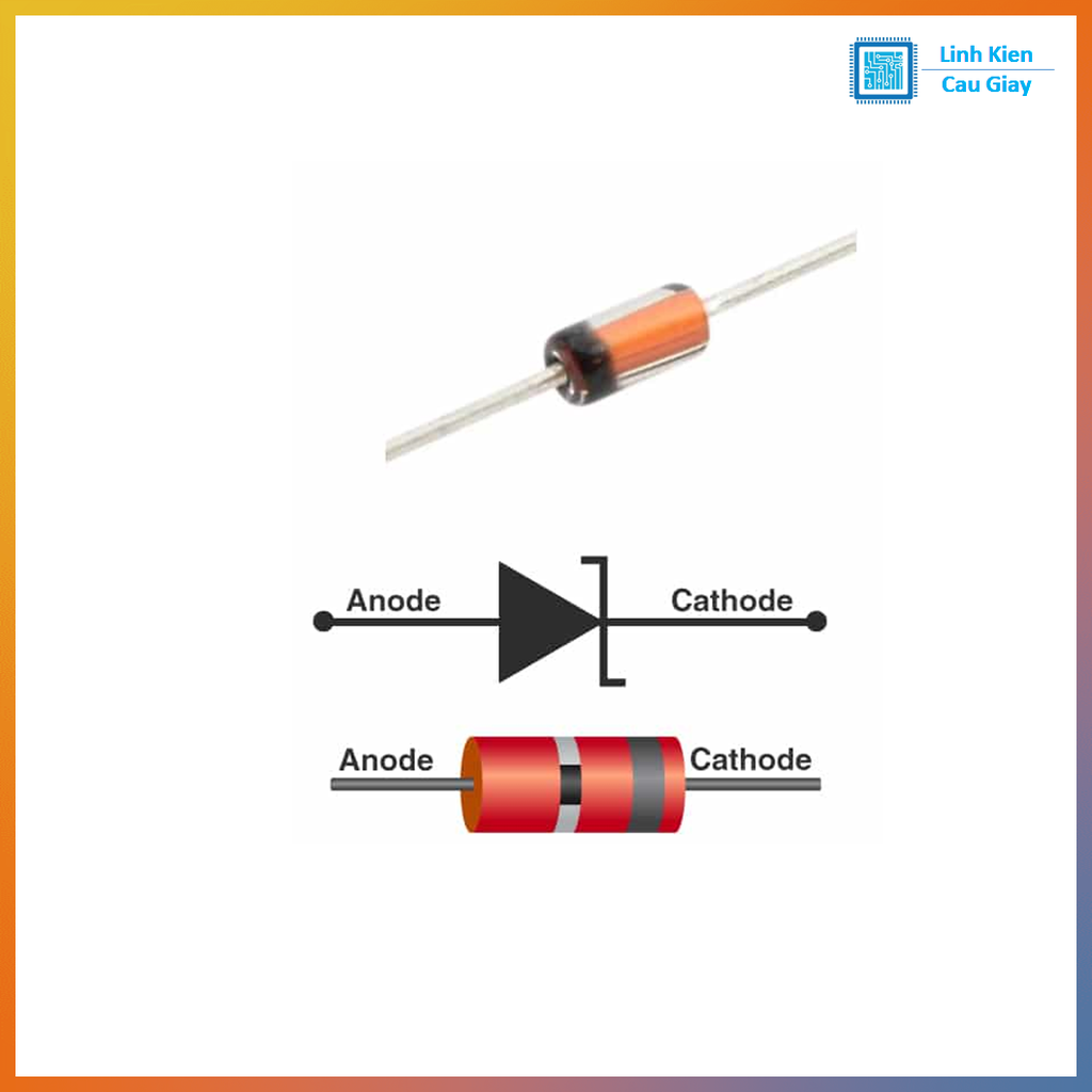 Linh kiện Diode Zener 1W chân cắm (SL: 10c)
