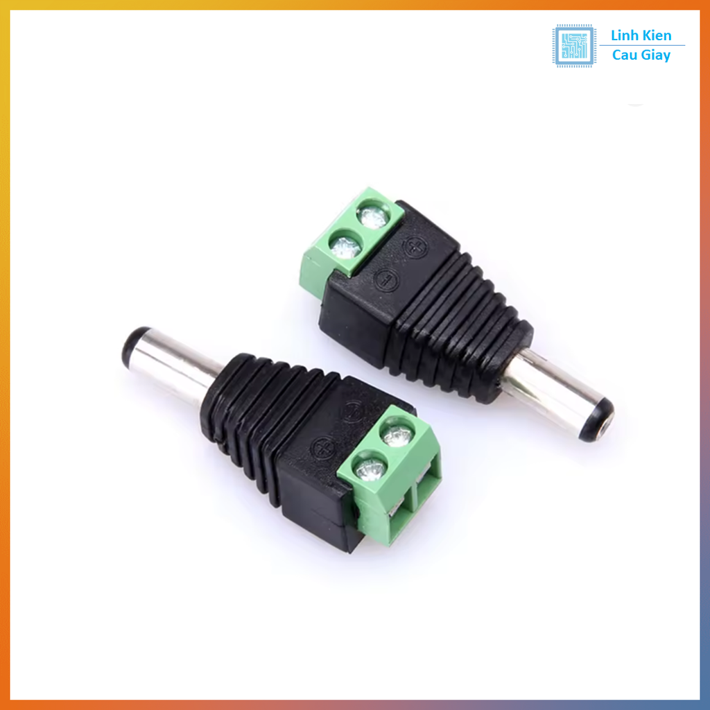 Jack Nối Nguồn DC5.5x2.5MM Đầu Đực