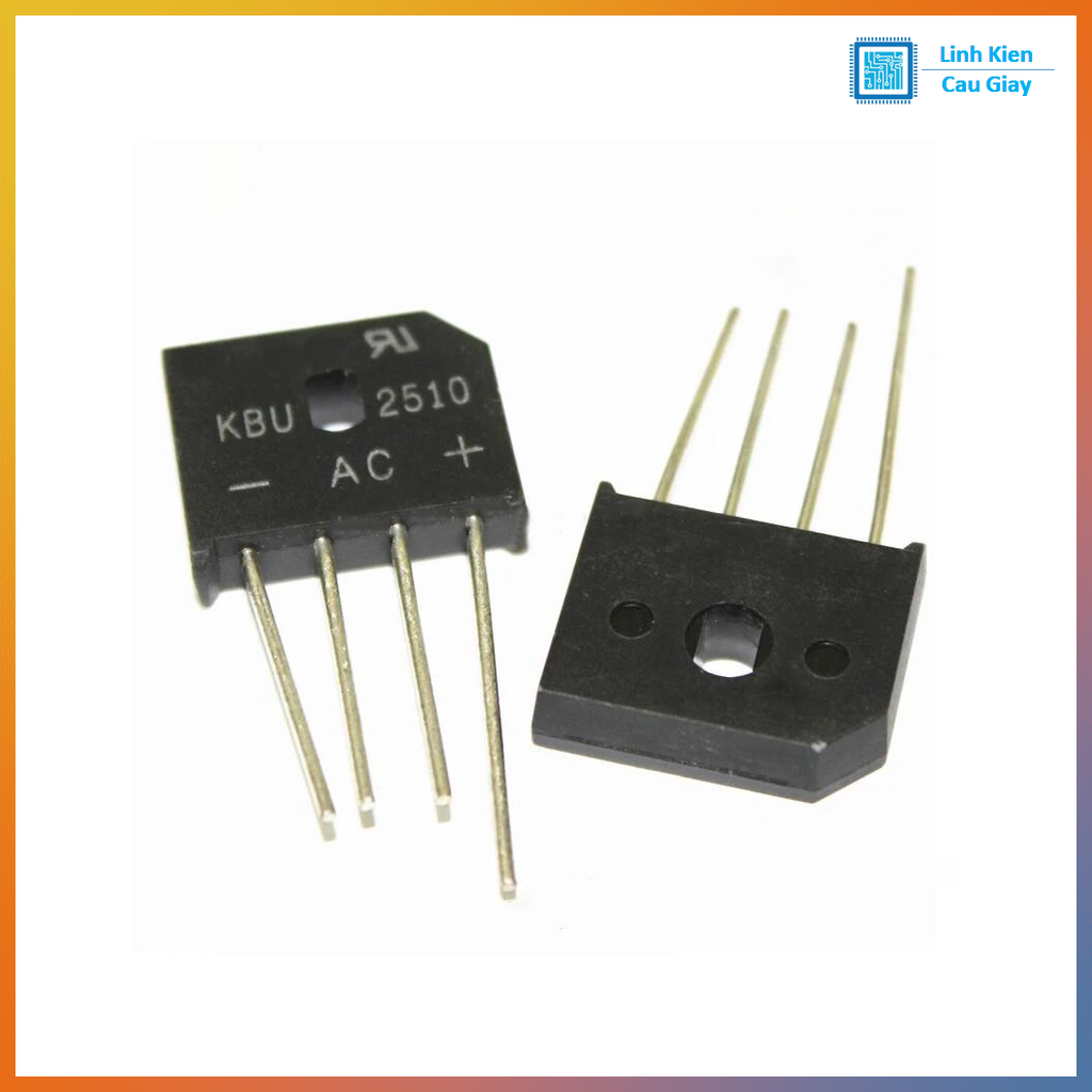 Linh kiện Diode KBU2510 25A 1000V