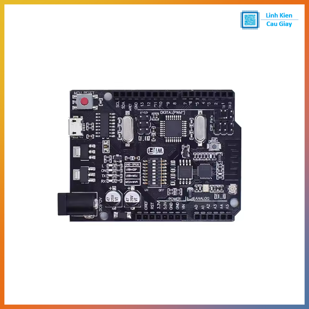 KIT Wifi R3 Atmega328 ESP8266 CH340