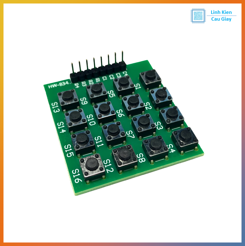 Keypad 4x4 DIP Phím Ma Trận