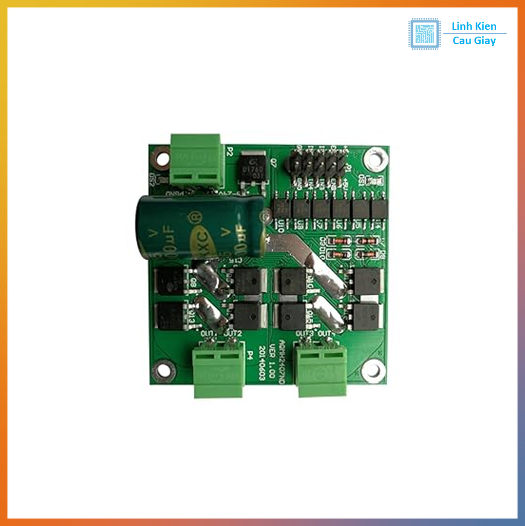Module Cầu H 160W X 2 Cầu 24v 7A