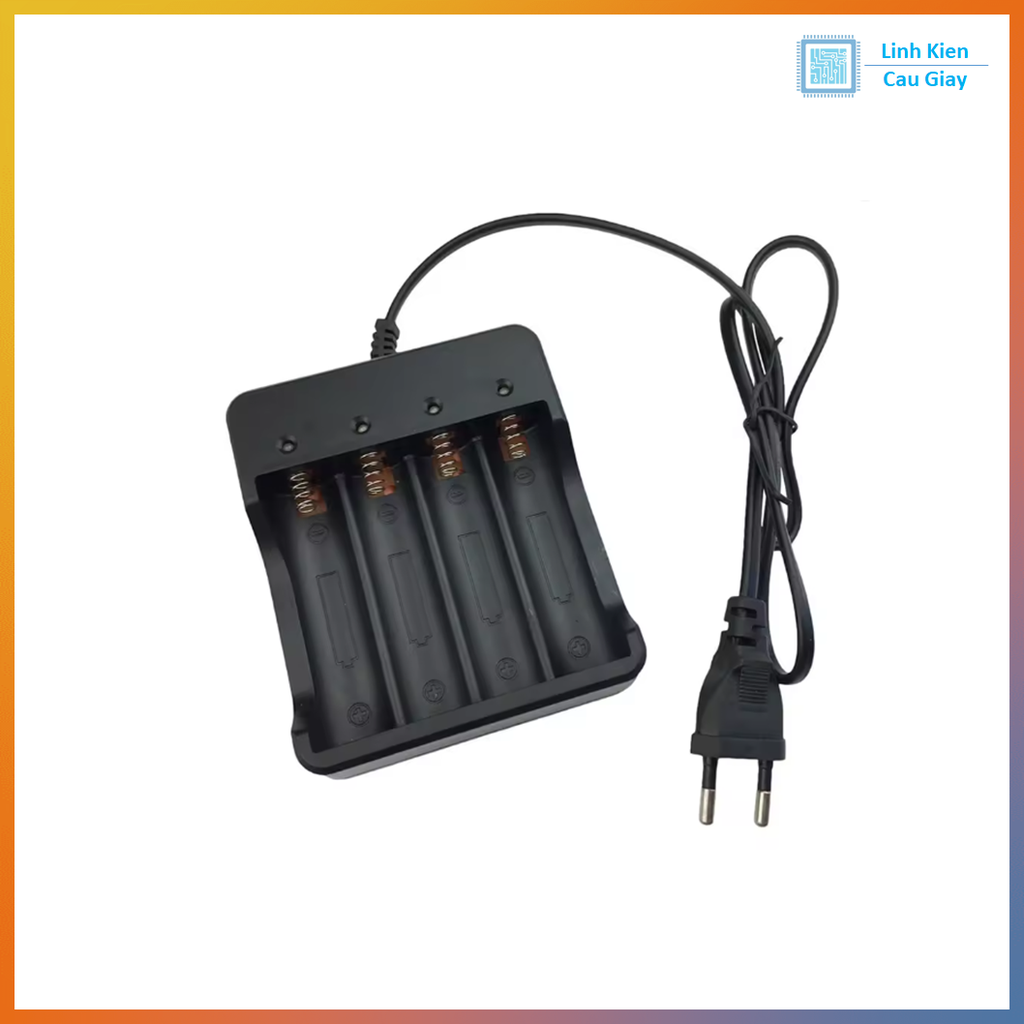 Bộ Sạc Pin UltraFire 18650 4 Pin