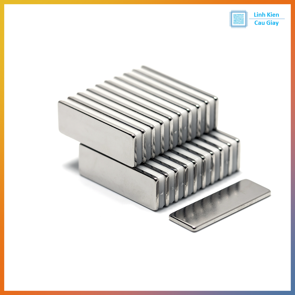 Nam châm chữ nhật đất hiếm nhiều kích thước
