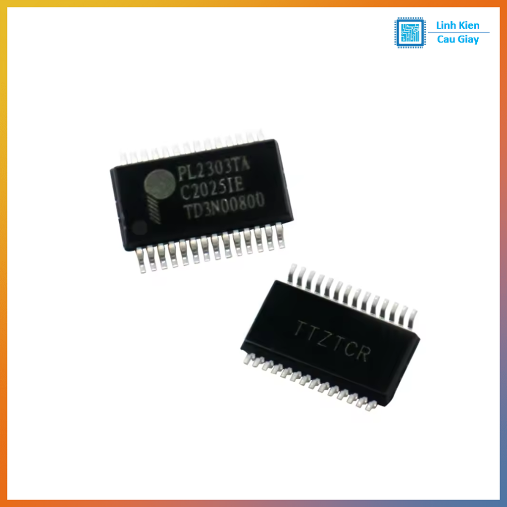 Linh kiện IC PL2303HX chân dán SSOP28