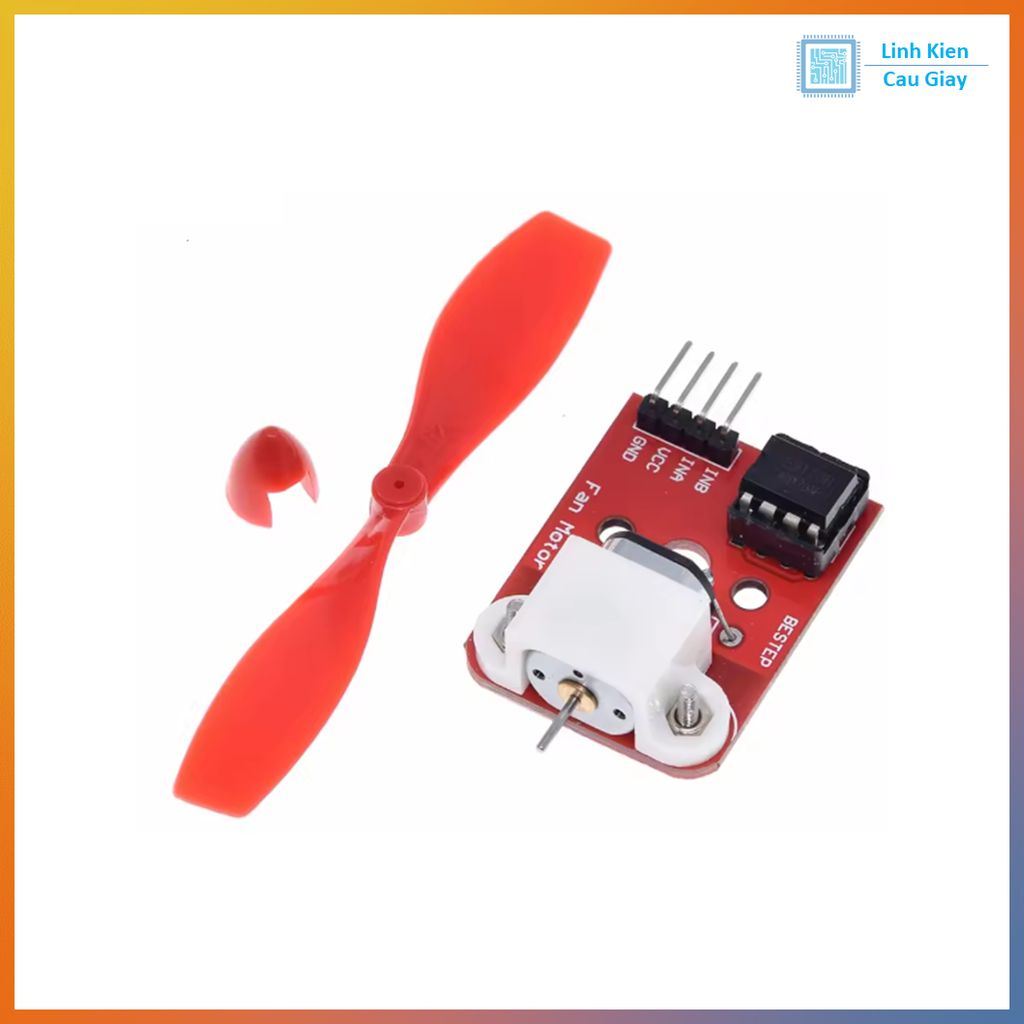 Module động cơ cánh quạt robot chữa cháy