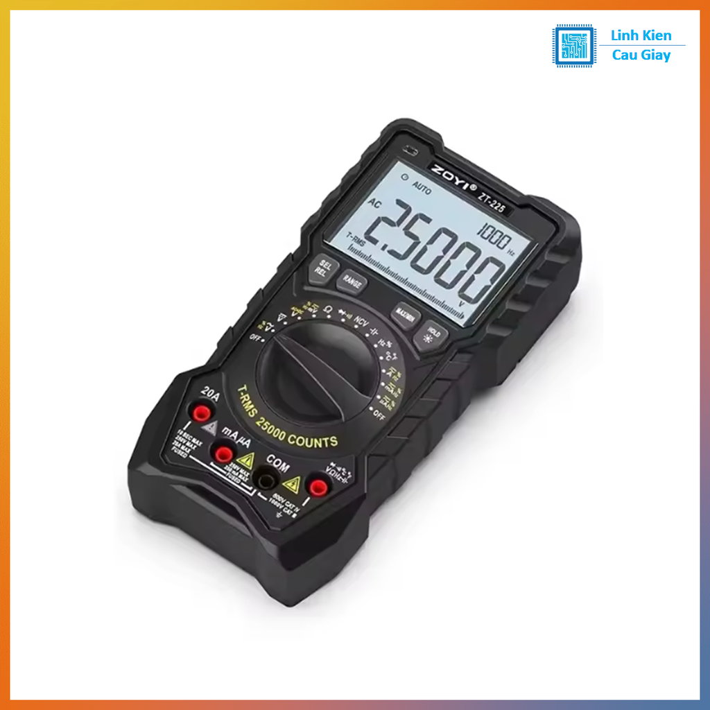 Đồng hồ vạn năng ZOYI ZT-225 tự động