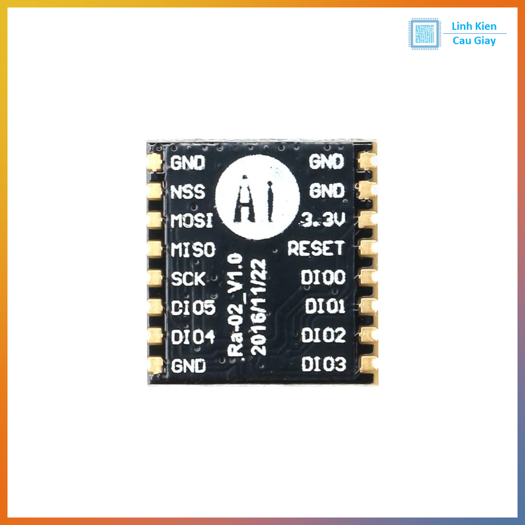 Mạch Thu Phát RF UART Lora SX1278 433Mhz Ra-02