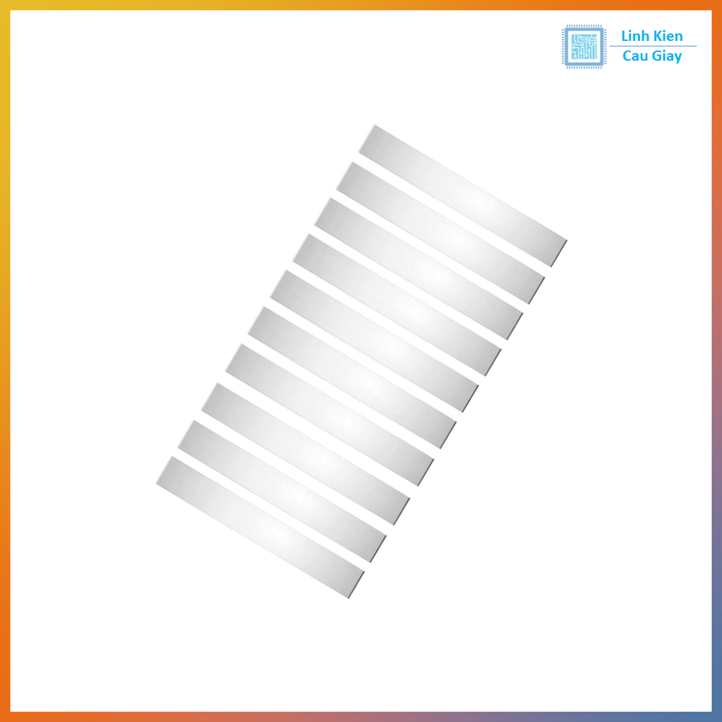 Kẽm Hàn Cell Pin 100 x 7 x 0.1 ( 1 túi 50g)