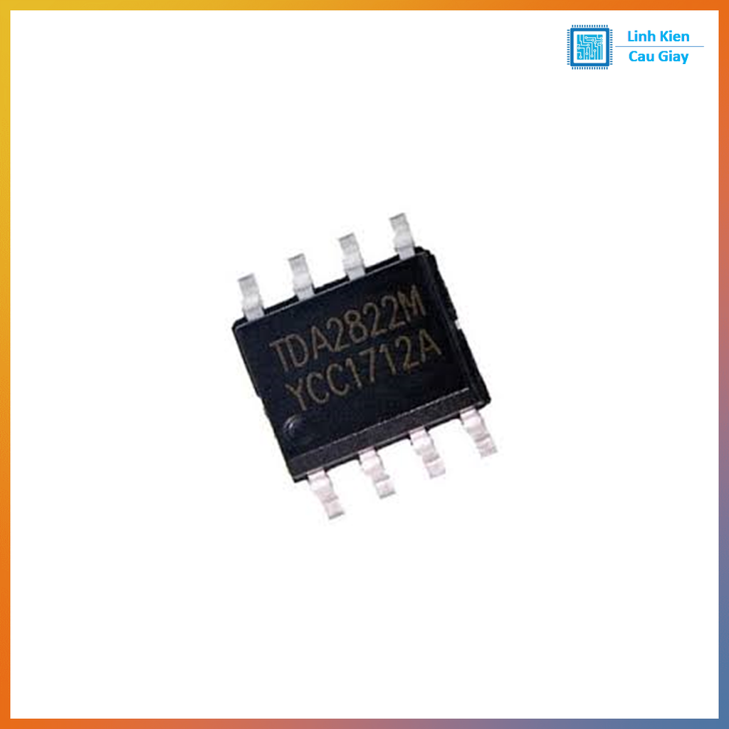 Linh kiện TDA2822 SOP-8 (9-12VDC)