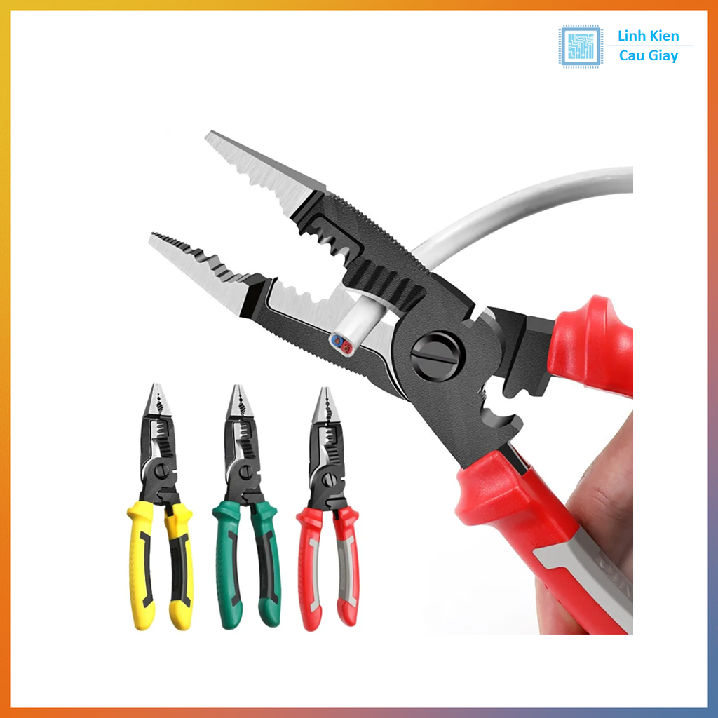 Kìm điện đa năng, cắt dây, tuốt dây điện
