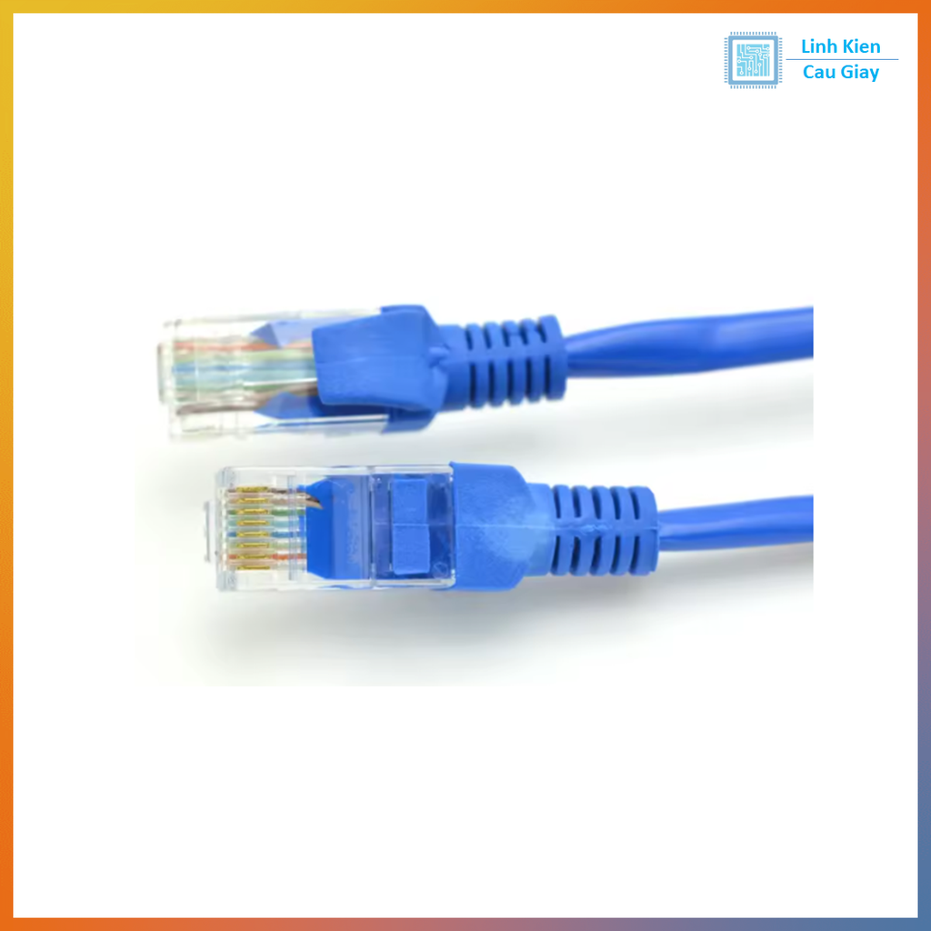 Dây cáp mạng CAT6E đúc bấm sẵn 2 đầu