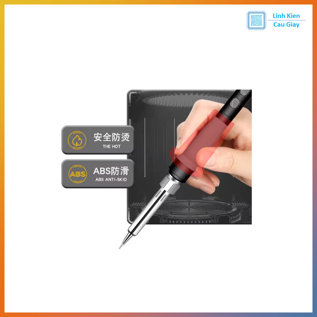 Mỏ Hàn Điều Chỉnh Nhiệt 908S 90W hiển thị LCD