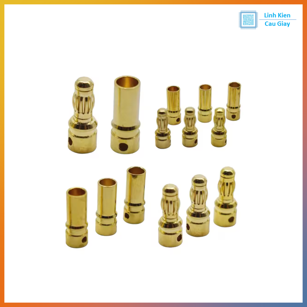 Jack bắp chuối 3,5mm mô hình RC