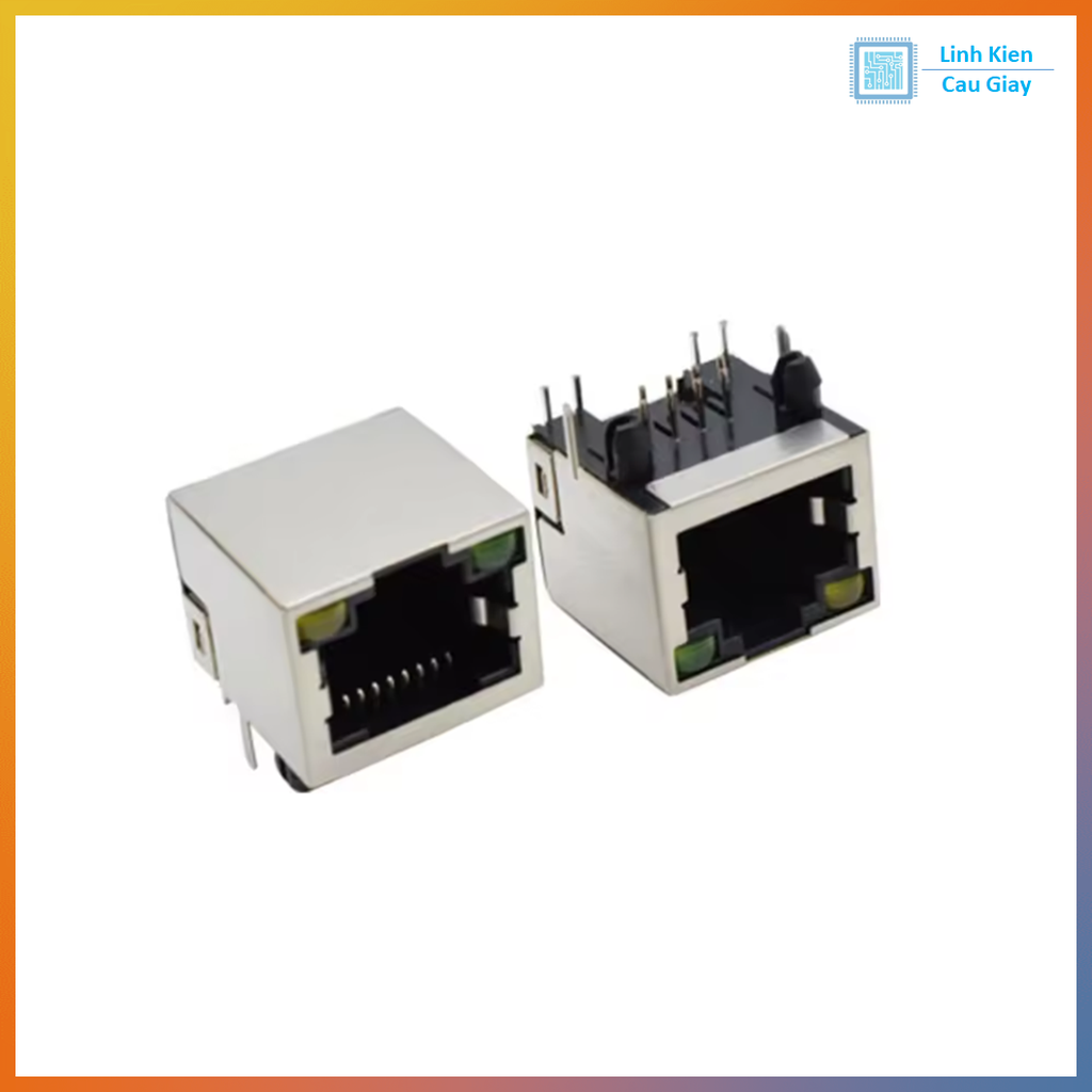 Cổng kết nối mạng Lan RJ45 hàng thường có đèn