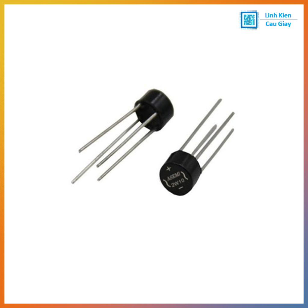 Linh kiện Diode 2W10 Chân cắm 2A 1000V