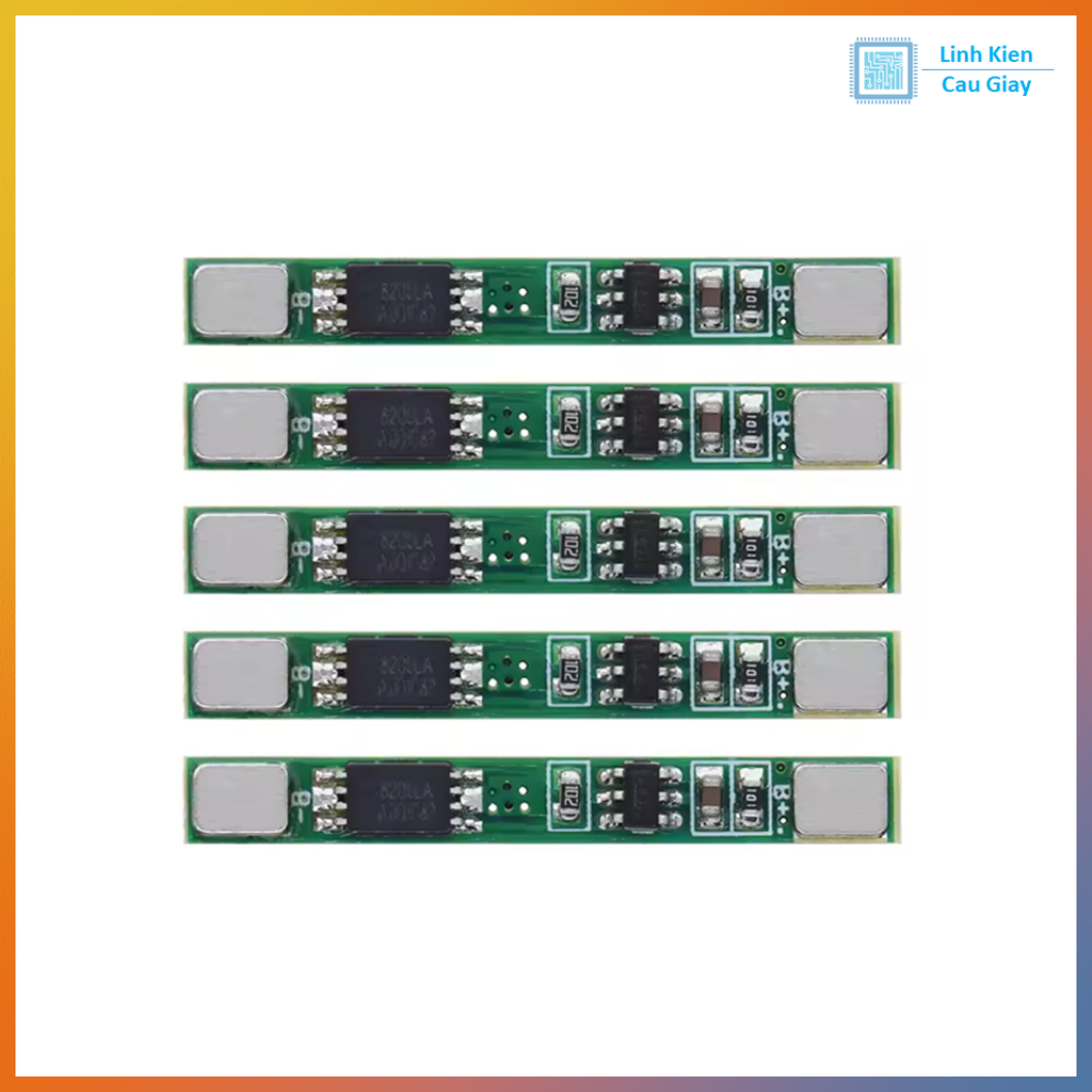 Mạch sạc và bảo vệ pin 1 Cell 3A lithium 18650