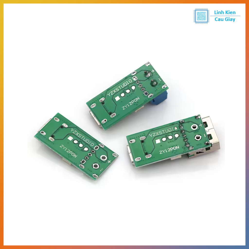 Module sạc nhanh ZY12PDS Type-C USB-C PD2.0 3.0