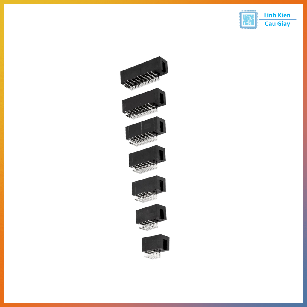 Đầu IDE Đực cong 2.54mm