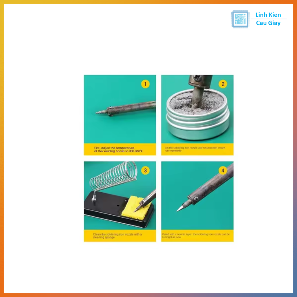 Bột vệ sinh, chất làm sạch mũi hàn