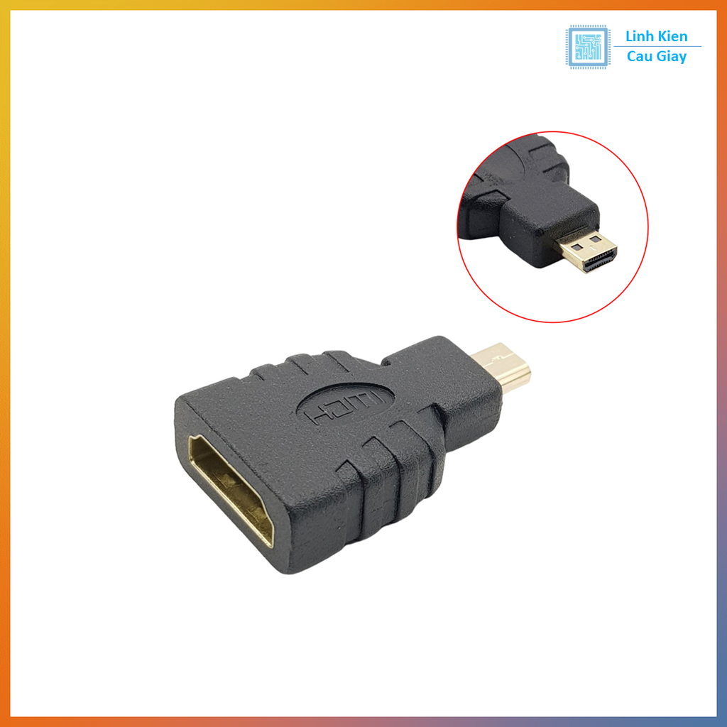 ĐẦU CHUYỂN MICRO HDMI SANG HDMI