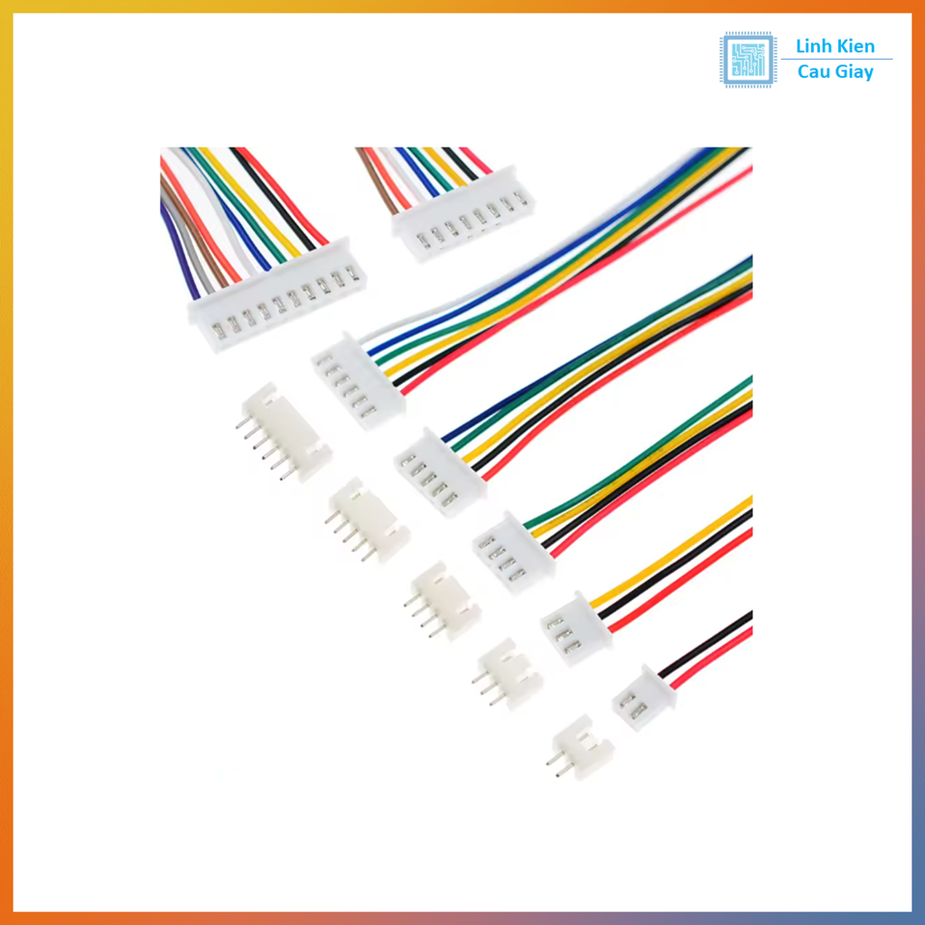 Dây điện XH2.54 dài 20cm loại 1 đầu